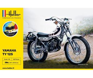 Heller 56902 1:8th scale Yamaha TY 125 Starter Kit