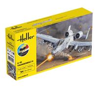 Heller 56912 US Fairchild A-10 Thunderbolt II Starter Kit 1:144 Model Kit