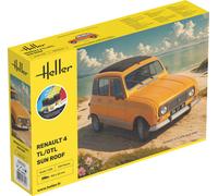1/24 Model Starter Kit RENAULT 4 TL/GTL Sunroof - HELLER 58704