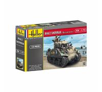 Heller 79894 1:72 Scale M4A2 Sherman Division Leclerc Model, 8 x 3.7 x 4.3 centi
