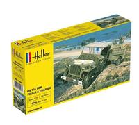 Heller 79997 - 1:72 WW2 US Army Willys MB Jeep & Trailer