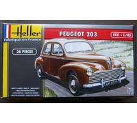 Bright 80160 - 1:43 Peugeot 203 - New