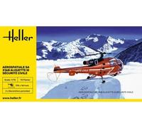 Heller 80289 1:72nd scale Alouette III Sécurité Civile