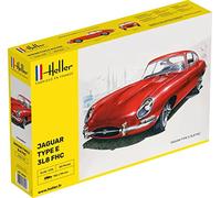 Heller 80709 "Jaguar Type E 3L8 FHC Plastic Model Kit, 1:24 Scale