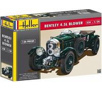 HELLER 80722 - 1930's 4.5 Litre Blower Bentley 1:24 Scale Plastic kit Pod Post