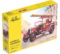 Heller Model Kit - Citroen C4 Fire Brigade - 1:24 Scale