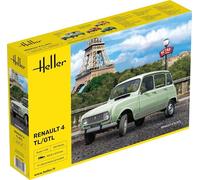 Heller 80759 "Renault 4 GTL Plastic Model Kit, 1:24 Scale