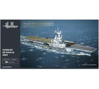 Heller 81072 1:400th scale Charles de Gaulle 2001 Aircraft carrier