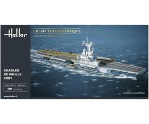 Heller 81072 1:400th scale Charles de Gaulle 2001 Aircraft carrier