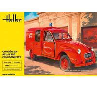 Heller 82701 1:24th scale Citroën 2CV Fourgonette AK 250
