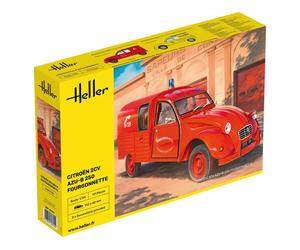 Heller 82701 Citroen 2CV Fourgonette AK 250 1:24 Model Kit