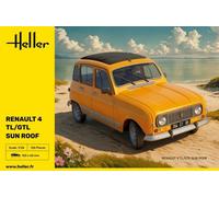 Heller 82704 Renault 4 TL/GTL Sun Roof 1:24 Model Kit