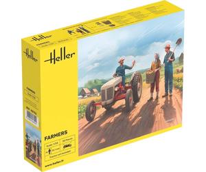Heller 82752 1:24th scale Farmer figures set