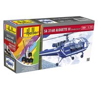 HEL56286 - Heller 1:72 Gift Set - SA Alouette III Gendarmerie