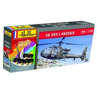 HEL56486 - Heller 1:50 Gift Set - SA 342 Gazelle