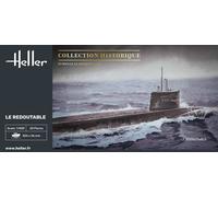 Heller Model Kit HEL81075 U-Boot S/M Redoutable 1:400 Scale