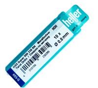 Heller HSS G Micro Twist drill bit set 10pc 0.2mm 0.3 0.4 0.5 0.6 0.7 0.8 0.9mm
