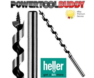 Heller Lewis Universal Auger Bit Hex Shank Self Sinking Drill Bits All Wood 0398