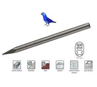 Heller SDS-Plus Pointed 4-Points Chisel 14mm x 250mm Hammer Drill Bit 196208