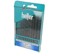 Heller Tools 177344 "901" Steel Drill Bit of HSS, Silver, Set of 13 Piece