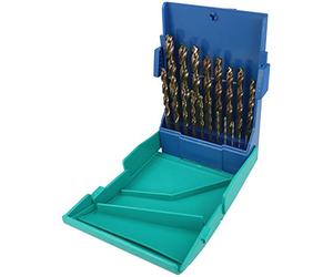 Heller Tools 287067 "0906" Metal Drill Bit of HSS, Black/Silver, Set of 19 Piece