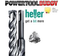 Heller TRI-JET SDS Plus 3 Cutter Drill Bits Rebar Concrete Brick Stone Masonry