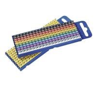 HELLERMANN TYTON 561-01101 Yellow (S) 1000pièce Cable and Tie - ranges-câbles Hook and Loop Cable Ties Straps (Yellow, 5 mm, 3 mm, 6.4 mm, 48 mm, 80 mm)