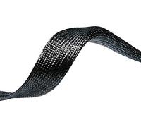 HELLERMANN TYTON brightermannTyton 170-80531 HEGPL30-PET-BK Geflechtschlauch black Polyester 18 up to 55mm 50m