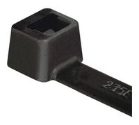 HellermannTyton 111-02110 T18L-PA66-BK Cable Ties 203.20 mm 2.50 mm Pack of 100