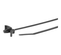 HellermannTyton 111-03050 Cable Tie 15cm black 100pcs polyamide