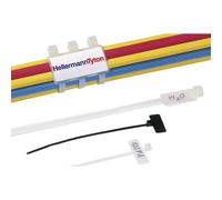 HellermannTyton 111-81860 IT18R-PA66-BK Cable Tie 1000pcs 25x8mm L...