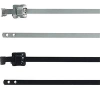 HellermannTyton 111-94080 MLT8SS5-SS316-ML Cable Ties 230 mm 5.30 mm Silver Strap Clasp