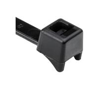 HellermannTyton 112-52112 CTT60R-PA66HS-BK Cable Ties 205 mm 4.70 mm Black Heat Stabilised Pack of 100