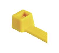 HellermannTyton 116-05414 Inside Serrated Cable Tie Yellow 4.6mmx3...