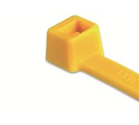 HellermannTyton 116-08014 T80R-N66-YE-C1 Cable Ties 210 mm 4.60 mm Yellow Pack of 100