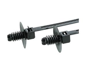 HellermannTyton 150-55610 Cable ties black 110mm x 2.50mm 500pcs