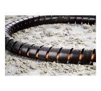HellermannTyton 162-20150 SPF15-PP-BK Spiral Tube Black 1m
