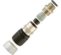 HellermannTyton HGL13-SCG-M16 Straight Conduit Fitting IP68 M16 13mm