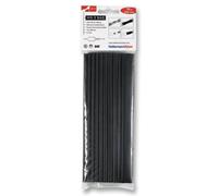 Hellermanntyton - 3:1 Heat Shrink Tubing Black 12 X 200mm 10 Pack
