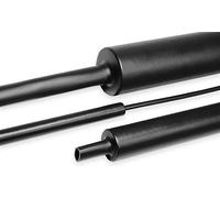 HellermannTyton 323-50300 Heat Shrink Tube with Adhesive Black 30 mm 8 mm Shrink Rate 4:1 1 m
