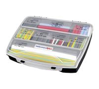 HellermannTyton Light Mannty Tone Heat Shrink Tube Set 380 - 03005 Shrinkit 321 U Basic Assortment Box with Heat Shrink Tube Sections of 4031026325804