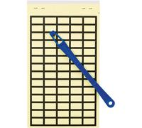 HellermannTyton 598-92427 HELASIGN Material 270 (Yellow) Booklet 1...