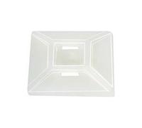 HellermannTyton Cable Mount Self-adhesive UV-proof 100pcs