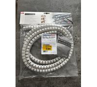 HellermannTyton Cable Tidy/cover White 15mm (2m)
