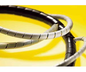 HellermannTyton SBPE16-PE-BK-30M Spiral Hose 20 to 150 mm Black 30 m