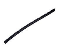 HellermannTyton 161-41101 Spiral Binding 30m Black 4.1mm