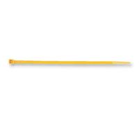 Hellermanntyton - Standard T Nylon Cable Ties Yellow 4.8mm X 200mm 100 Pack