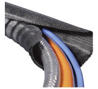 HellermannTyton (VE5m) 170-01012 Twist-in 08 Braided Hose Black Polyester 5 to 8 mm 5 m