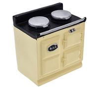 Hellery 1/12 Scale Dollhouse Miniature Furniture, Resin small gas Stove Accessories, Simulation for Kitchen, Doll House Decor , milky white