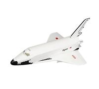 Hellery 1:144 4D Space Shuttle Model Early Learning Toy Decoration Craft Collectible Aircraft for Sturdy Room Desk Cabinet Office